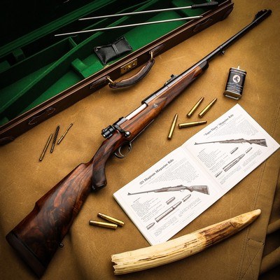 Holland & Holland .375 H&H Mag. Model De Luxe Bolt Action Magazine Rifle - Image 2 of 10
