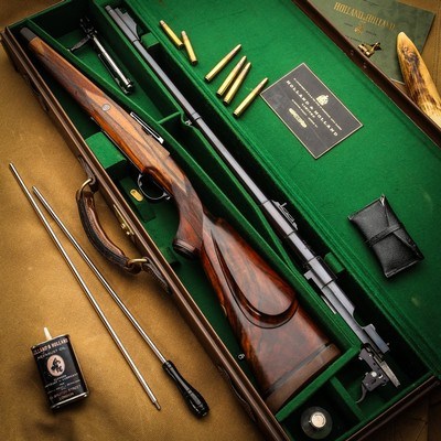 Holland & Holland .375 H&H Mag. Model De Luxe Bolt Action Magazine Rifle - Image 1 of 10