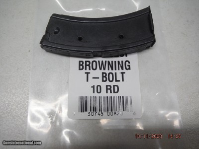 Browning T-Bolt 22 LR 10Rd Magazine New Original Factory