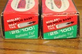 Nosler 25 cal Boat Tail Ballistic Tip 2 boxes 100 per box - 1 of 1