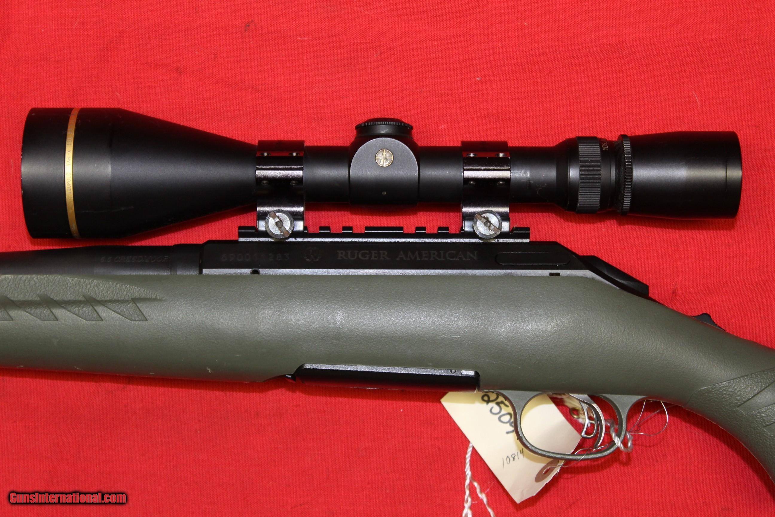 Ruger American 6.5 Creedmoor Leupold Scope