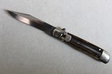 Ka-Bar 1927-1945 Stag Leverlock Switchblade Very Nice - 1 of 9