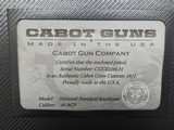 Cabot National Standard Southpaw .45acp 5