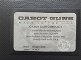 Cabot Vintage Classic .45acp 5