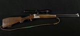 Krieghoff Teck Double Rifle 7x65mm w/ Zeiss Diavari Scope