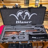Blaser R8 Luxus -Side Plates-Right Handed -G5- Multi Barrel (.300 Win Mag and .22-250) in Pelican Case