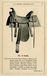 Custom 1880's Style Western Saddle - 12 of 12