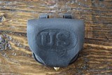 US Pattern 1875 Pistol Cartridge Pouch, Modified Watervilet Arsenal - 1 of 7