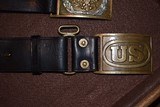 U.S. Pattern 1872 Cavalry Saber Belt (Trial Brace System) SCARCE UNISSUED - 5 of 7