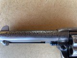Taylor's & Co. Cattleman SAA Nickel Floral Engraved .45LC 4.75 - 2 of 6