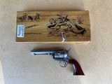 Taylor's & Co. Cattleman SAA Nickel Floral Engraved .45LC 4.75 - 6 of 6