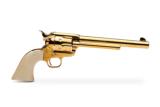 Colt Single Action ARVO OJALA GUNSMOKE 24k Gold - 1 of 4