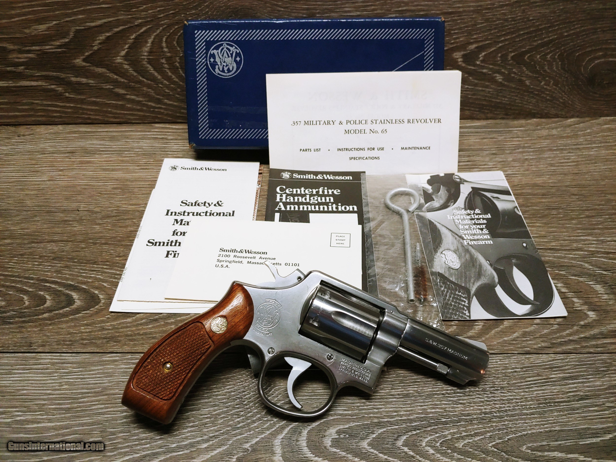 Smith & Wesson Model 65-2 Military & Police