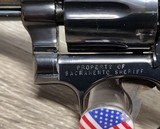 Smith & Wesson Model 15-3 Stamped “Sacramento Sheriff” - 5 of 14
