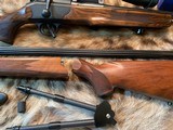 Rare Blaser R-93 Benchrest ?Hunting Combo 6mmBR Norma and 22-250 Rem - 5 of 15