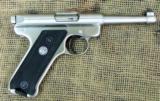 RUGER Mark II Standard Auto Pistol, Stainless, 22LR Cal. - 1 of 11