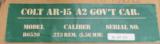 COLT AR-15 A2 Gov't Carbine, 223/5.56 Cal. - 13 of 13