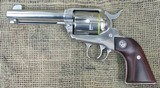 RUGER Vaquero Revolver, Polished Sts, 357 Magnum - 2 of 12