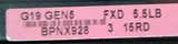 GLOCK Model G19 Gen 5 Pistol, 9mm Cal., with MOS Sight Bases - 12 of 12