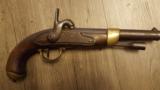 French Model 1822 Percussion Service Pistol - 1 of 5