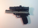 S&W Model 22A-1 ,22LR Target Pistol with BSA Red Dot Scope (BZ30SB), Box and one clip - 1 of 2