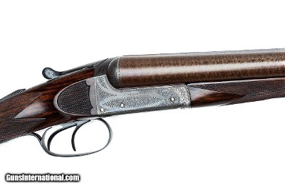 I Hollis & Sons 12 – London – Boxlock – 30” Damascus Modern Nitro Proved 2 3/4" Barrels