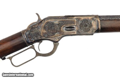 WINCHESTER MODEL 1873 RIFLE .38 WCF CALIBER