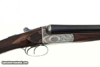 I HOLLIS & SONS BOXLOCK EJECTOR 12 GAUGE SHOTGUN