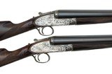 J PURDEY & SONS DELUXE QUALITY 12 GAUGE PAIR SIDE BY SIDE SHOTGUNS WITH EXTRA BARRELl