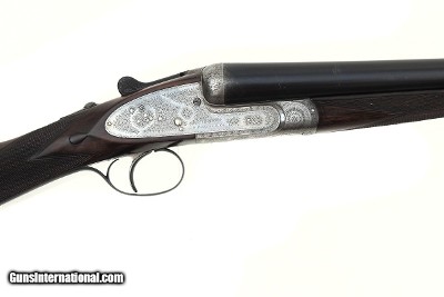 C. S. ROSSON NORFOLK SIDELOCK EJECTOR 12 GAUGE SIDE-BY-SIDE SHOTGUN - 29