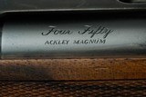 JOHN BOLLIGER SIGNATURE SERIES CUSTOM WINCHESTER MODEL 70 BOLT ACTION RIFLE .450 ACKLEY MAGNUM - 16 of 20