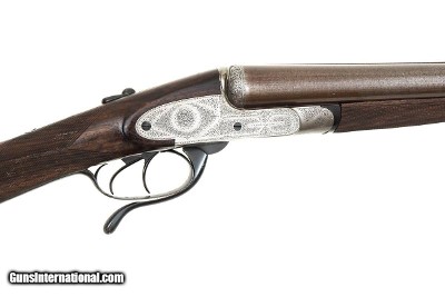 JOSEPH LANG PATENT TRIGGER PLATE 12 GAUGE SIDE-BY-SIDE SHOTGUN - 30" BARRELS