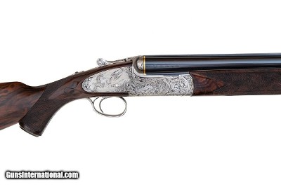 SYMES & WRIGHT BIRD OF PREY SIDELOCK EJECTOR 12 GAUGE OVER-AND-UNDER SHOTGUN - 28" BARRELS