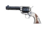 COLT SINGLE ACTION ARMY REVOLVER .45 WITH STAG HORN GRIPS - 2 of 2