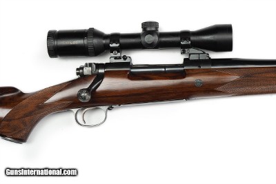 WINCHESTER MODEL 70 CUSTOM BOLT ACTION RIFLE .375 H&H MAGNUM