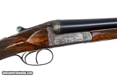 ROWLAND WATSON BOXLOCK 12 GAUGE SIDE-BY-SIDE SHOTGUN - 28" BARRELS