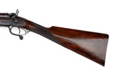 W & C SCOTT & SON HAMMER SIDELOCK UNDERLEVER 12 GAUGE SIDE-BY-SIDE SHOTGUN - 30" BARRELS - 6 of 20