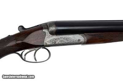 W J JEFFERY BOXLOCK 12 GAUGE SIDE-BY-SIDE SHOTGUN - 32" BARRELS