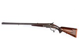 ALEXANDER HENRY HAMMER UNDERLEVER 10-GAUGE DOUBLE RIFLE - 28" BROWNED DAMASCUS STEEL BARRELS - 20 of 20