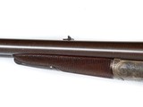 ALEXANDER HENRY HAMMER UNDERLEVER 10-GAUGE DOUBLE RIFLE - 28" BROWNED DAMASCUS STEEL BARRELS - 10 of 20