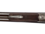 ALEXANDER HENRY HAMMER UNDERLEVER 10-GAUGE DOUBLE RIFLE - 28" BROWNED DAMASCUS STEEL BARRELS - 11 of 20