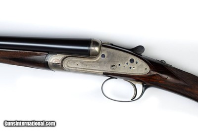 HUSSEY IMPERIAL SIDELOCK EJECTOR 20 GAUGE SIDE-BY-SIDE SHOTGUN - 28