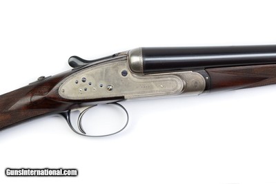 HUSSEY IMPERIAL SIDELOCK EJECTOR 20 GAUGE SIDE-BY-SIDE SHOTGUN - 28