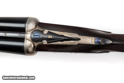 HUSSEY IMPERIAL SIDELOCK EJECTOR 20 GAUGE SIDE-BY-SIDE SHOTGUN - 28