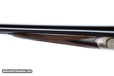 HUSSEY IMPERIAL SIDELOCK EJECTOR 20 GAUGE SIDE-BY-SIDE SHOTGUN - 28