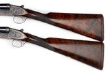 BOSS BEST QUALITY SIDELOCK EJECTOR 12 GAUGE PAIR SIDE BY SIDE SHOTGUNS - 28" BARRELS - 6 of 20