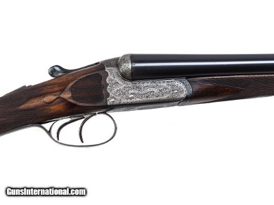 JOHN GRAHAM & CO BOXLOCK EJECTOR 12 GAUGE SIDE-BY-SIDE SHOTGUN -