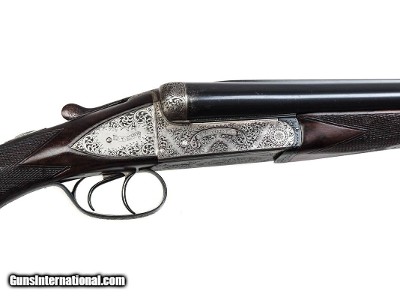 WW GREENER EMPIRE MODEL BLUE ROCK PIGEON GRADE 12 GAUGE SIDE-BY-SIDE SHOTGUN - 28" BARRELS