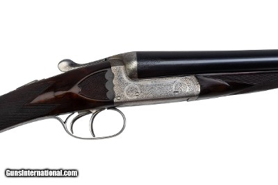 THOMAS WILD BOXLOCK EJECTOR 12 GAUGE SIDE-BY-SIDE SHOTGUN - 28