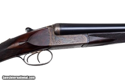 E J CHURCHILL HERCULES XXV 12 GAUGE SIDE-BY-SIDE SHOTGUN - 25" BARRELS